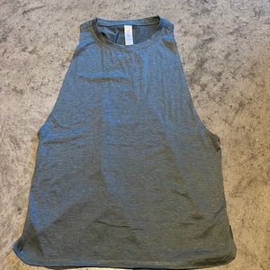 ‘Icyzone’ Olive Green Athletic Top.